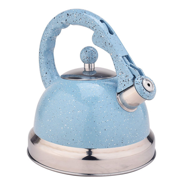 Alessi Tea Maker Pot Glass Enamel Tea Kettle Hot Water Pot 