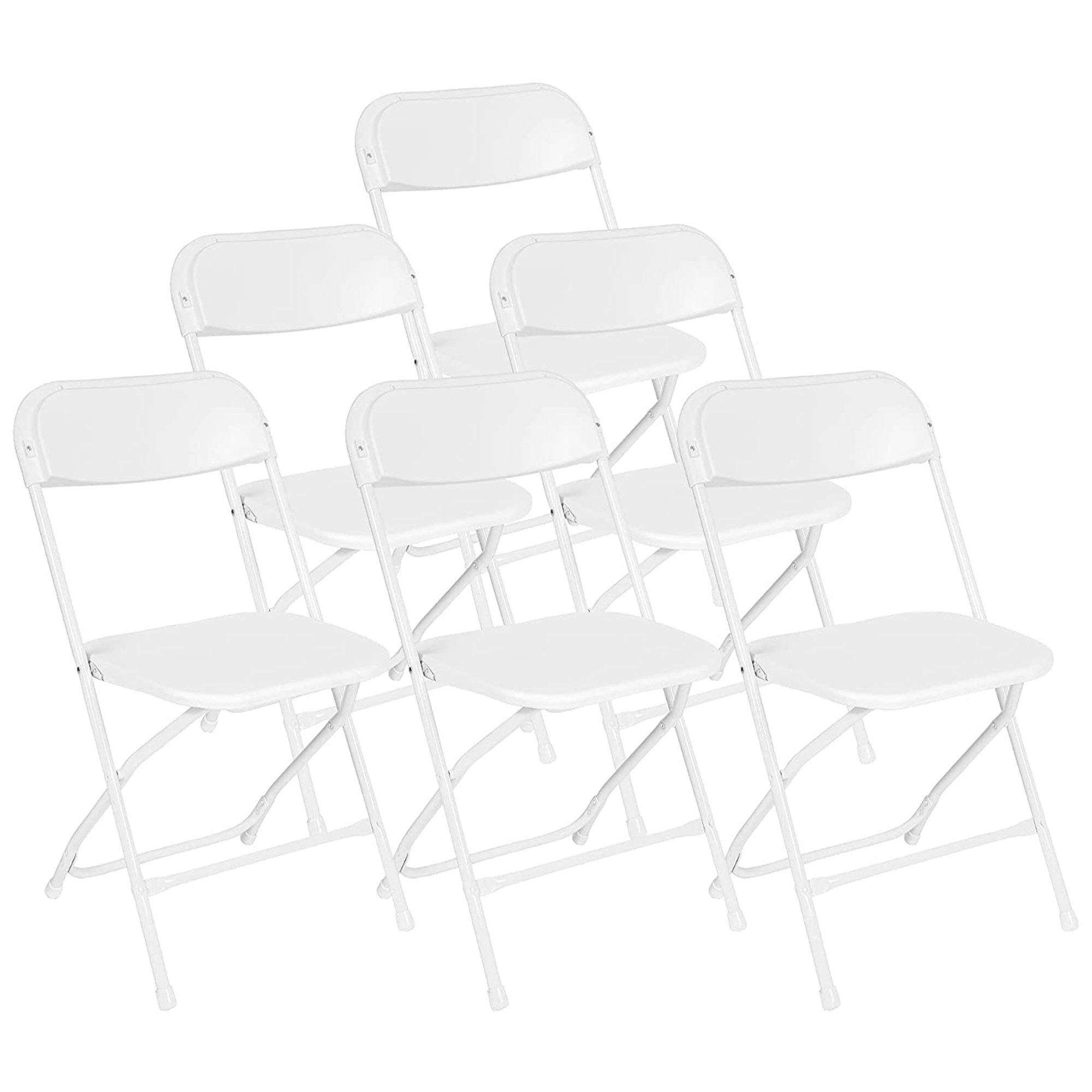 Arlmont & Co. Plastic/Resin Folding Chair Set of 6 Wayfair