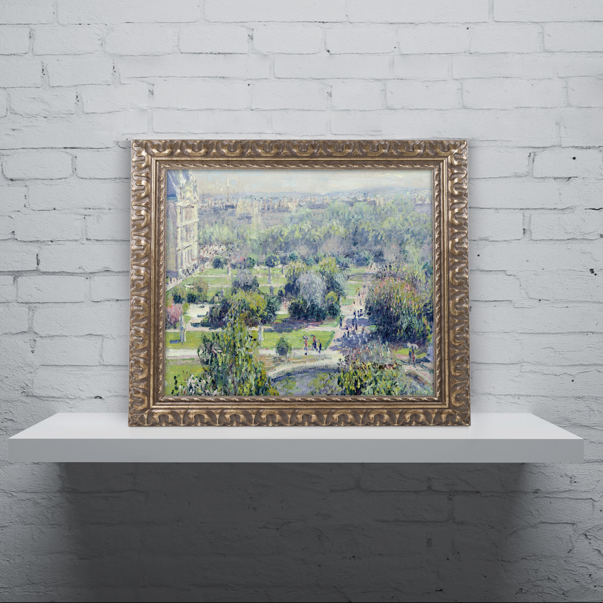 Vault W Artwork Claude Picture Frame Painting on Canvas Wayfair