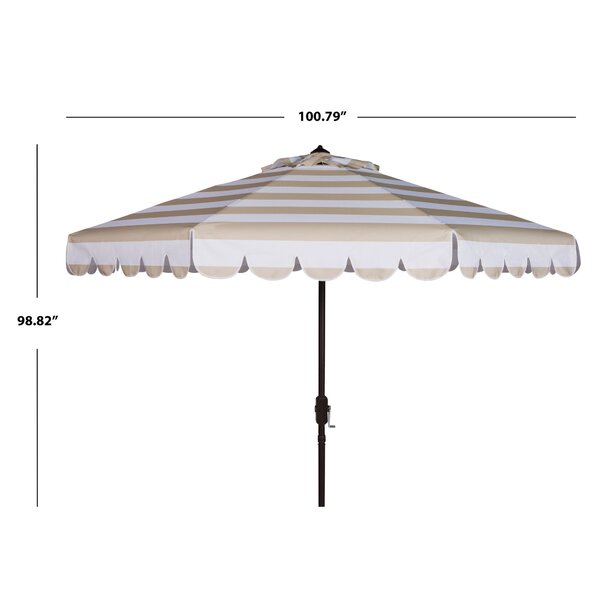 Arlmont & Co. Natalee 100.8'' Market Umbrella & Reviews | Wayfair