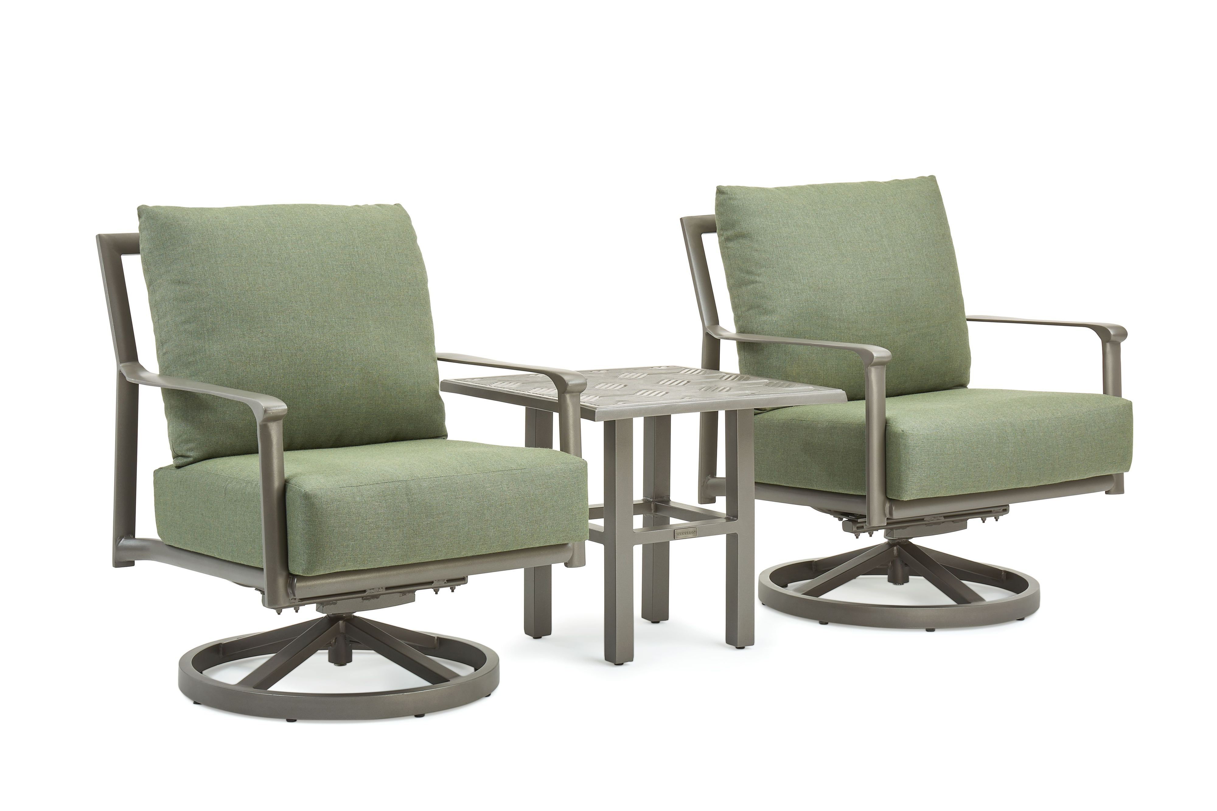 Winston Aspen Cushion 3 Piece Seating Set with 2 Swivel