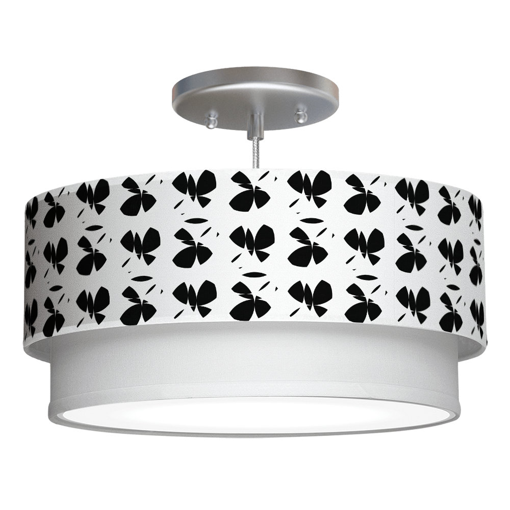Bless international Hollywood Skyline Hanging Drum Light Wayfair