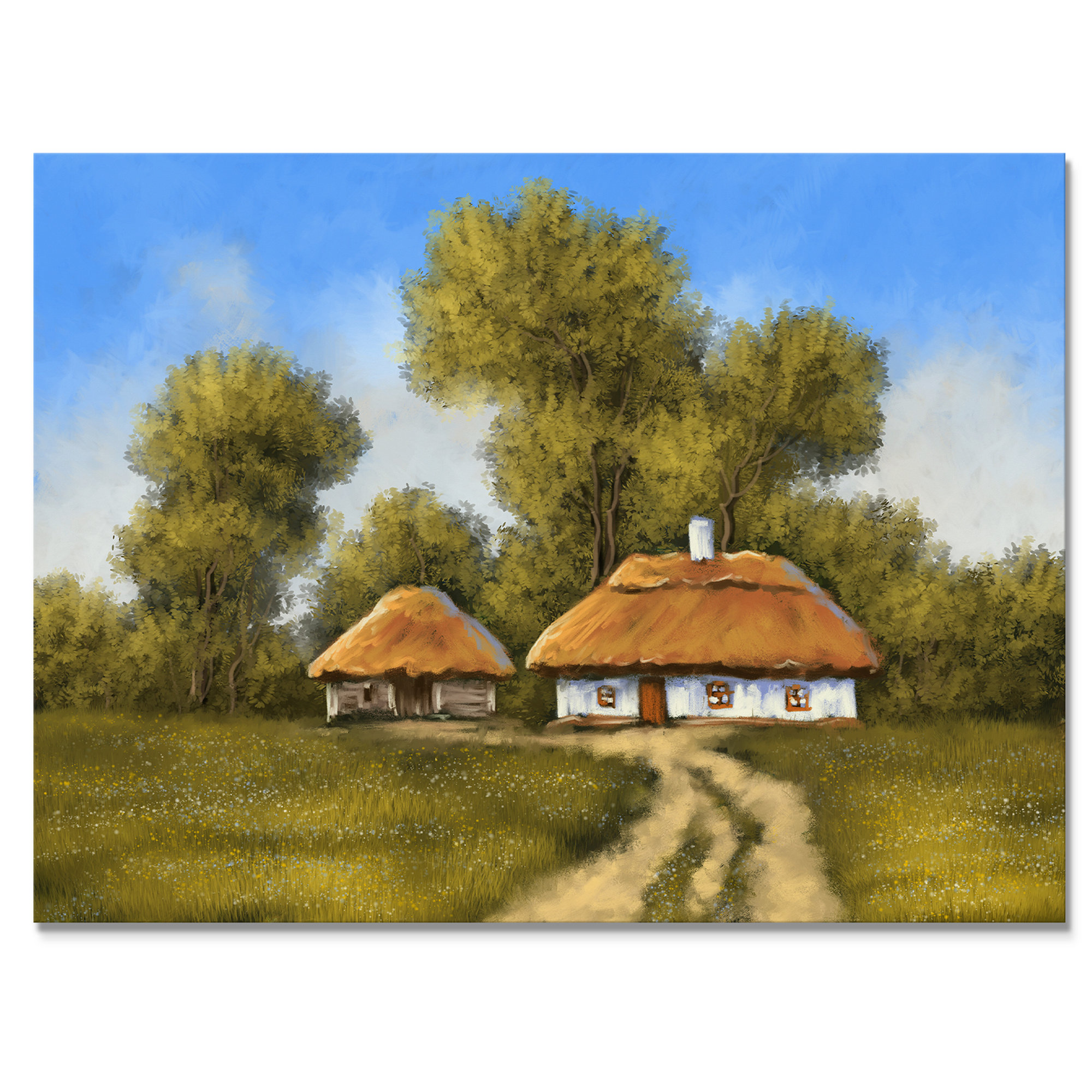 August Grove® Rural House In The Countryside V on Wayfair