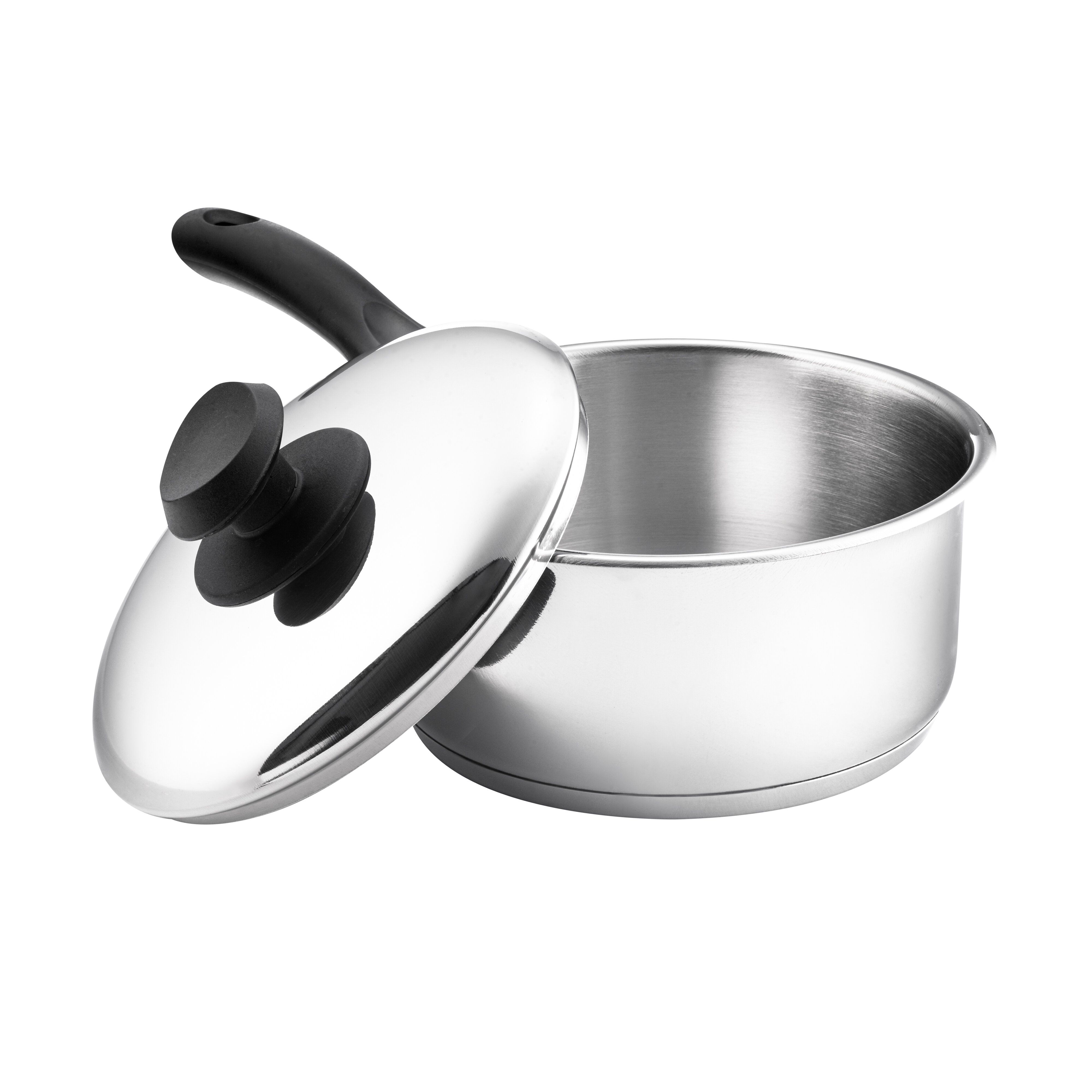 Pendeford Supreme Stainless Steel Collection 30oz Milk Pan 15cm 
