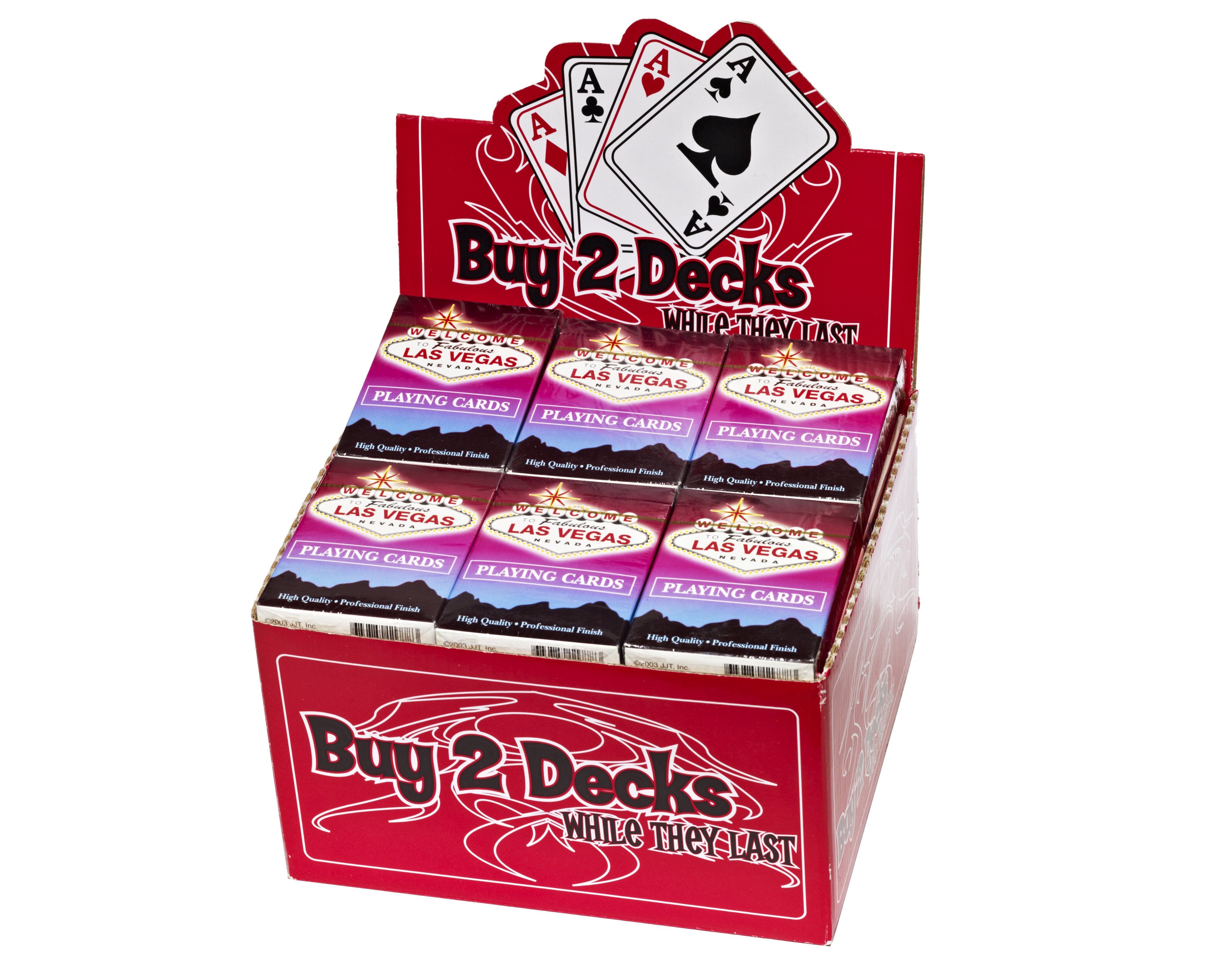 Assorted Colors and Styles Las Vegas Style Casino Played Cards Eaches 1 Pack Bazic Stationery/Bangkit USA Corporation 11777-12P