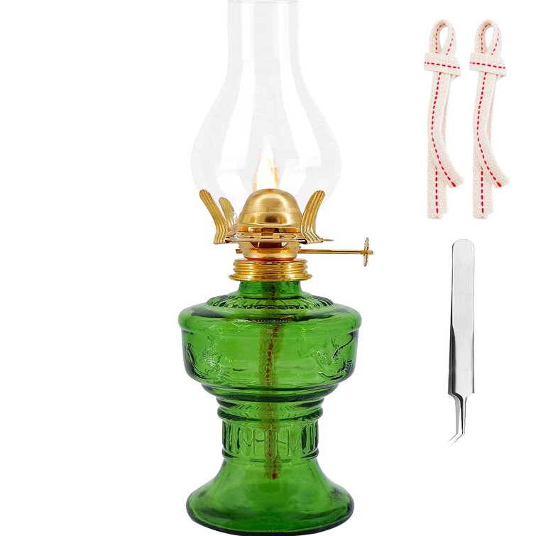 10'' Retro Style Oil Lantern Outdoor Camp Kerosene Paraffin Hurricane L 