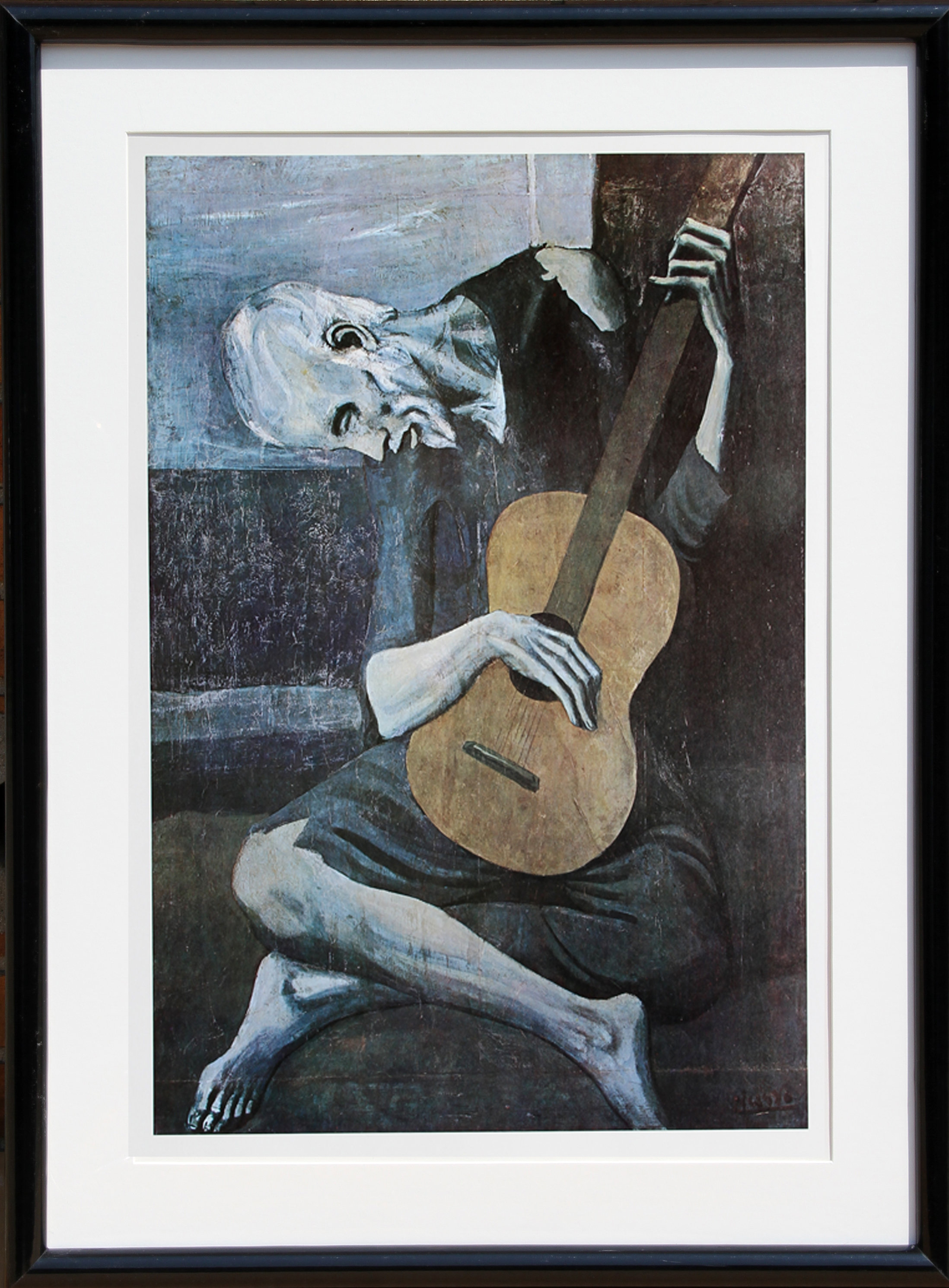 Pablo Picasso The Old Guitarist by Pablo Picasso Unframed Print Wayfair
