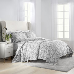 villa lugano linen blend comforter set