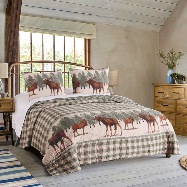 moose quilt set