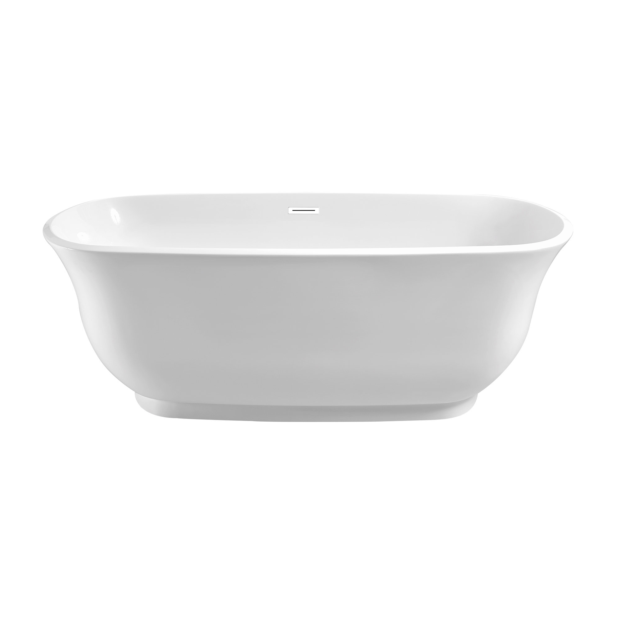 StreamlineBath 1699 mm x 780 mm Freestanding Roll Top Bathtub & Reviews