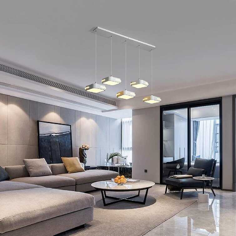 Acrylic Modern Chandelier LED Lamp Light For Living Room Bedroom Indoor Ceiling. 