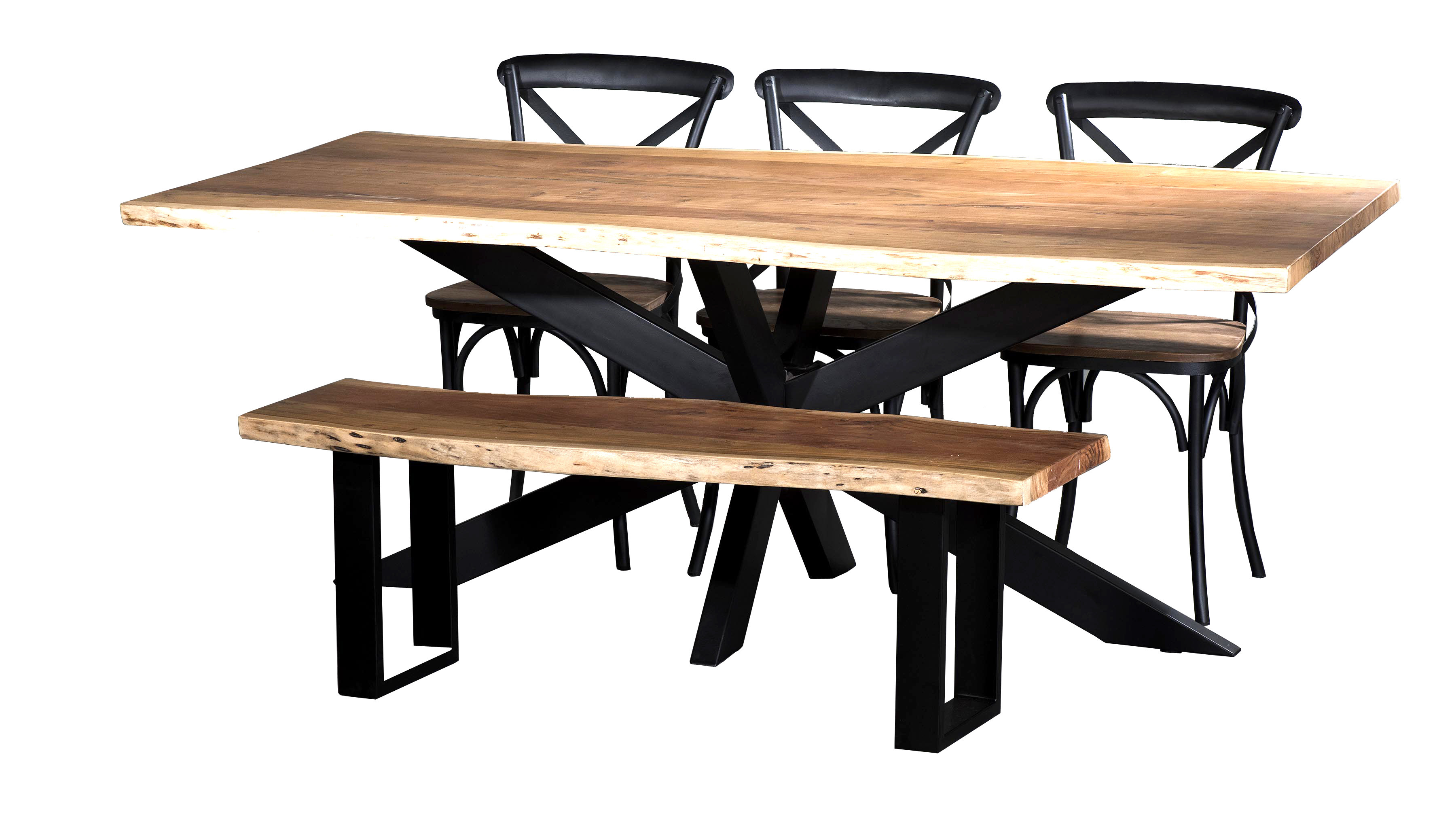 Ivy Bronx Setser 79'' Pedestal Dining Table & Reviews Wayfair