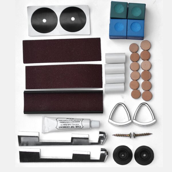 Details about   Deluxe Pool Table Cue Tip Repair Kit Billiard Stick Service Set by EastPoint New 