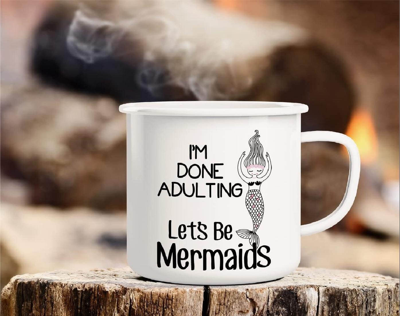 Mermaids 16 Ounce Travel Mug 
