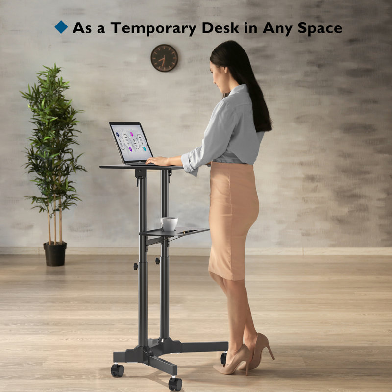 Symple Stuff Height Adjustable Standing Desk & Reviews | Wayfair.co.uk