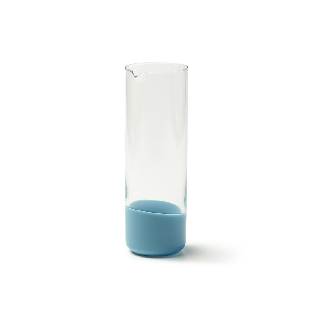 Bitossi Home - Spot Glass Pitcher - Light Blue