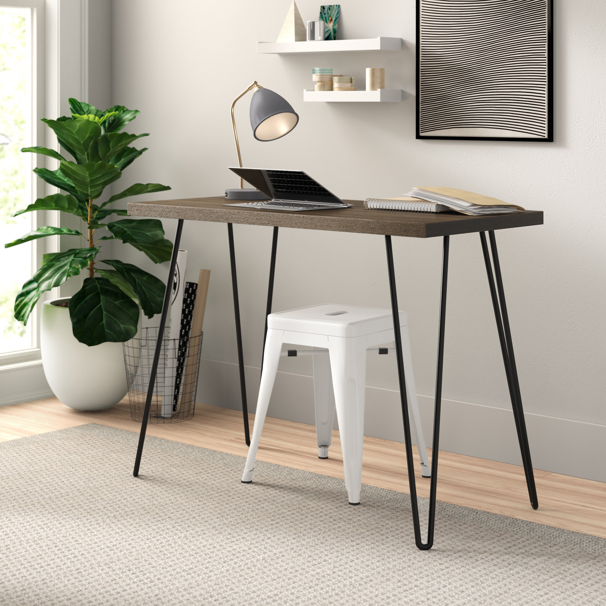 Wayfair | Black Desks Under $150 You'll Love in 2022