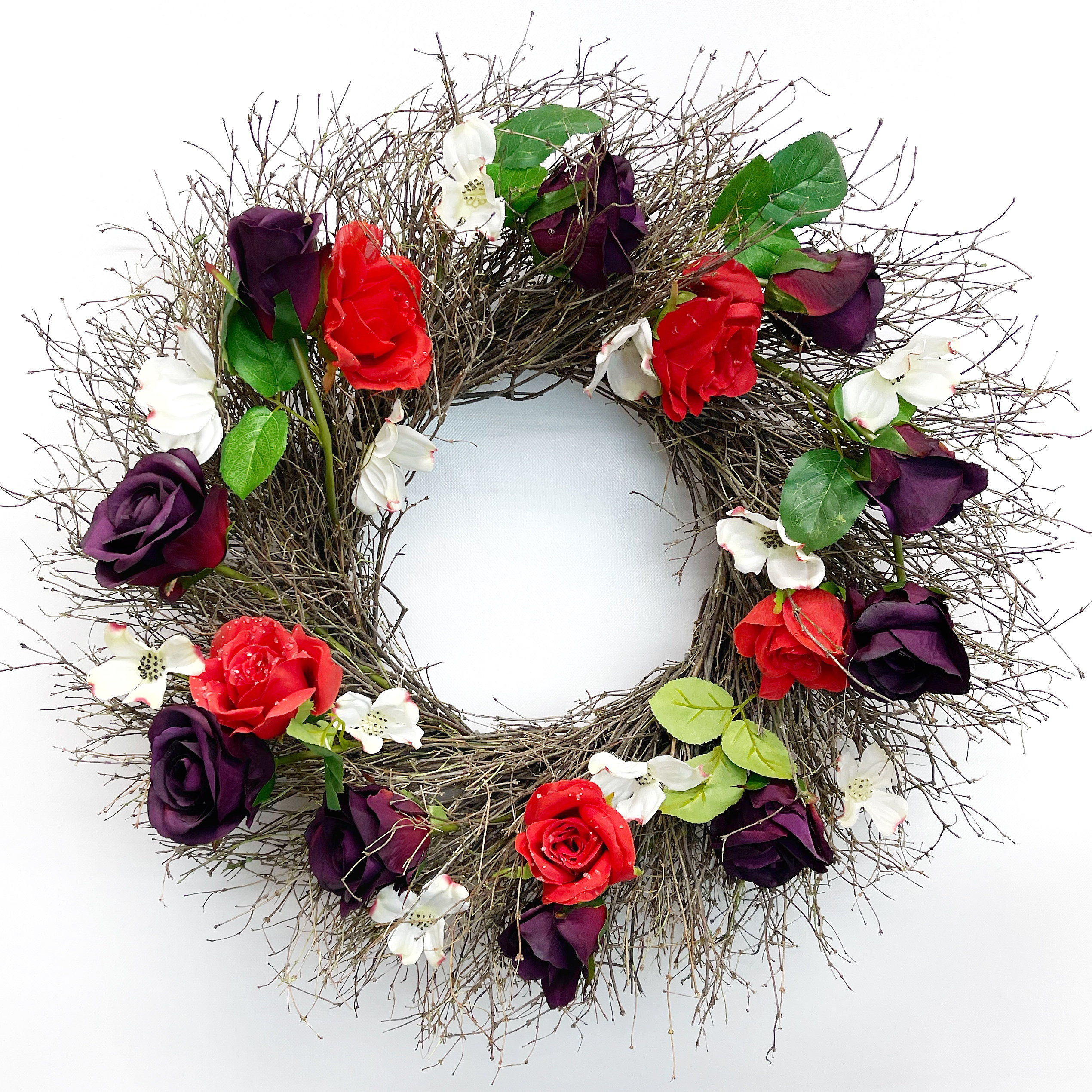 Primrue Faux Juniper Floral 22'' Wreath Wayfair