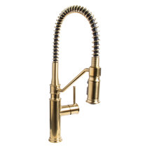 Wayfair | Brushed Bronze Kitchen Faucets You'll Love in 2022