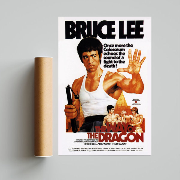 Bruce Lee Poster | Wayfair