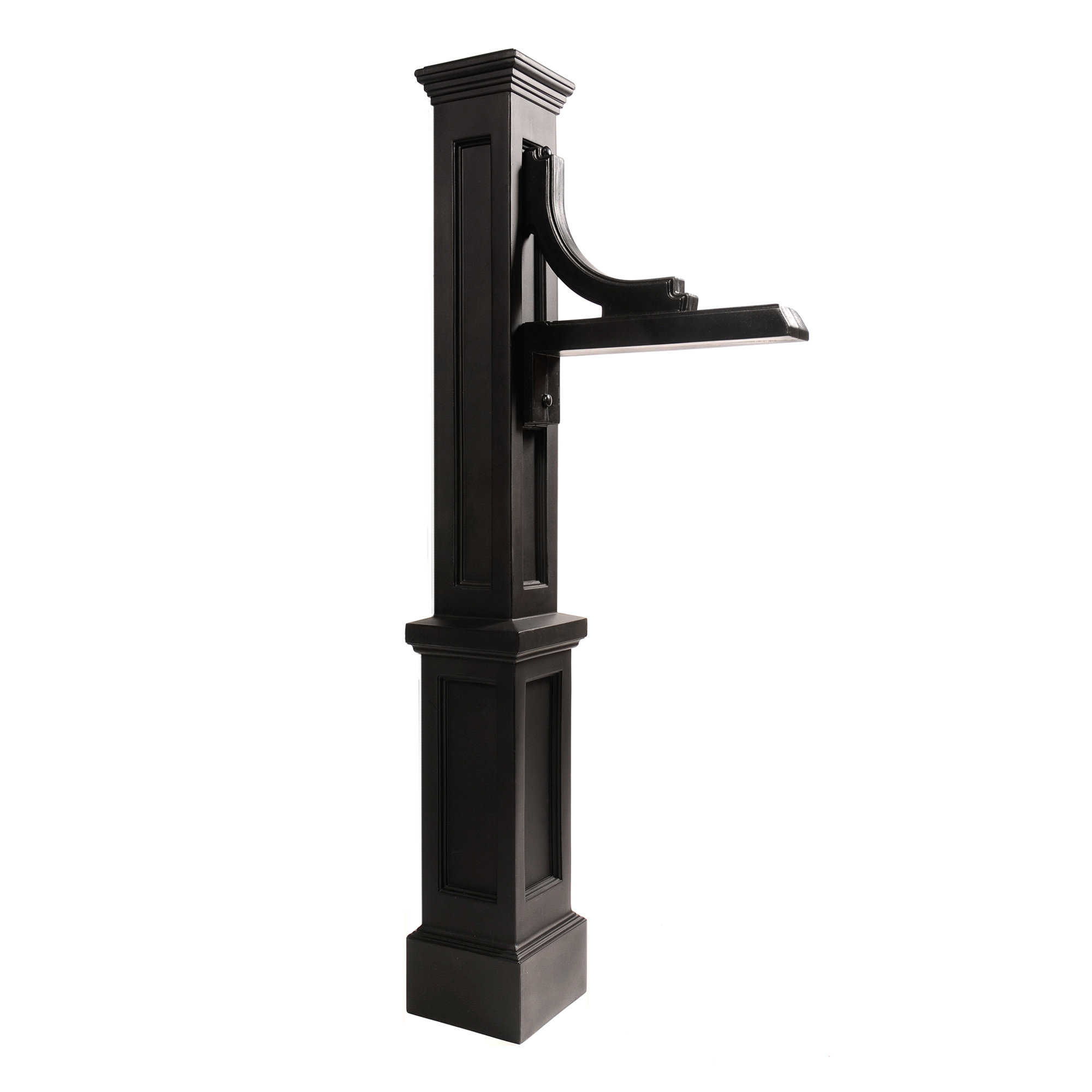 Charlton Home® Kie 56" H InGround Decorative Post & Reviews Wayfair