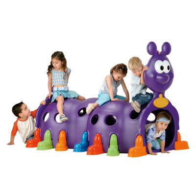 ECR4Kids Happy Caterpillar Tunnel Playground & Reviews - Wayfair Canada