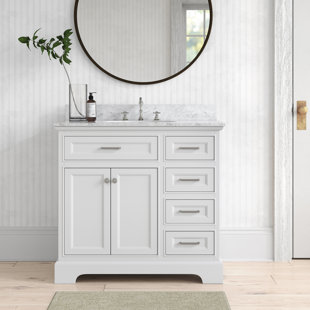 Farmhouse & Rustic 36 inches Bathroom Vanities | Birch Lane