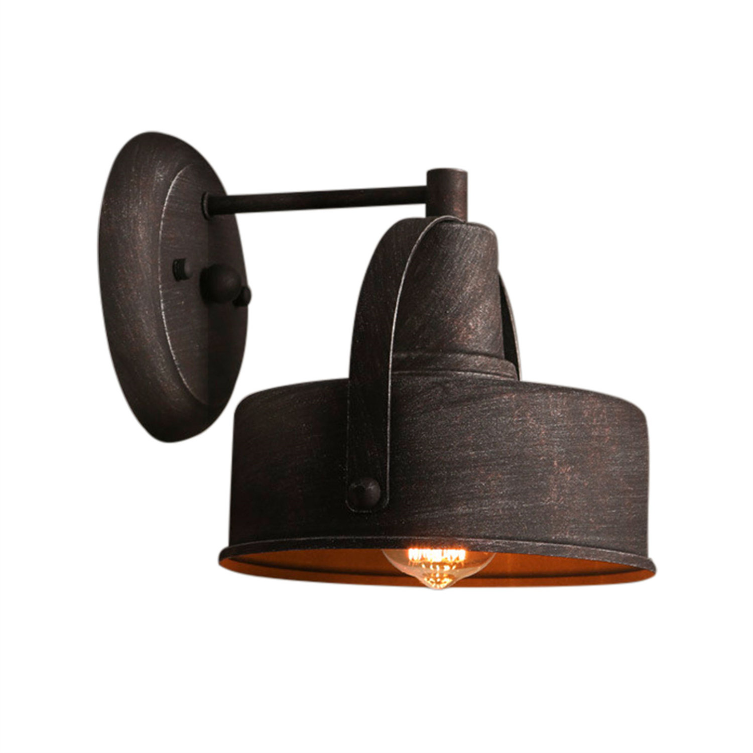 Rosalind Wheeler Hallan Iron Barn Light Wayfair