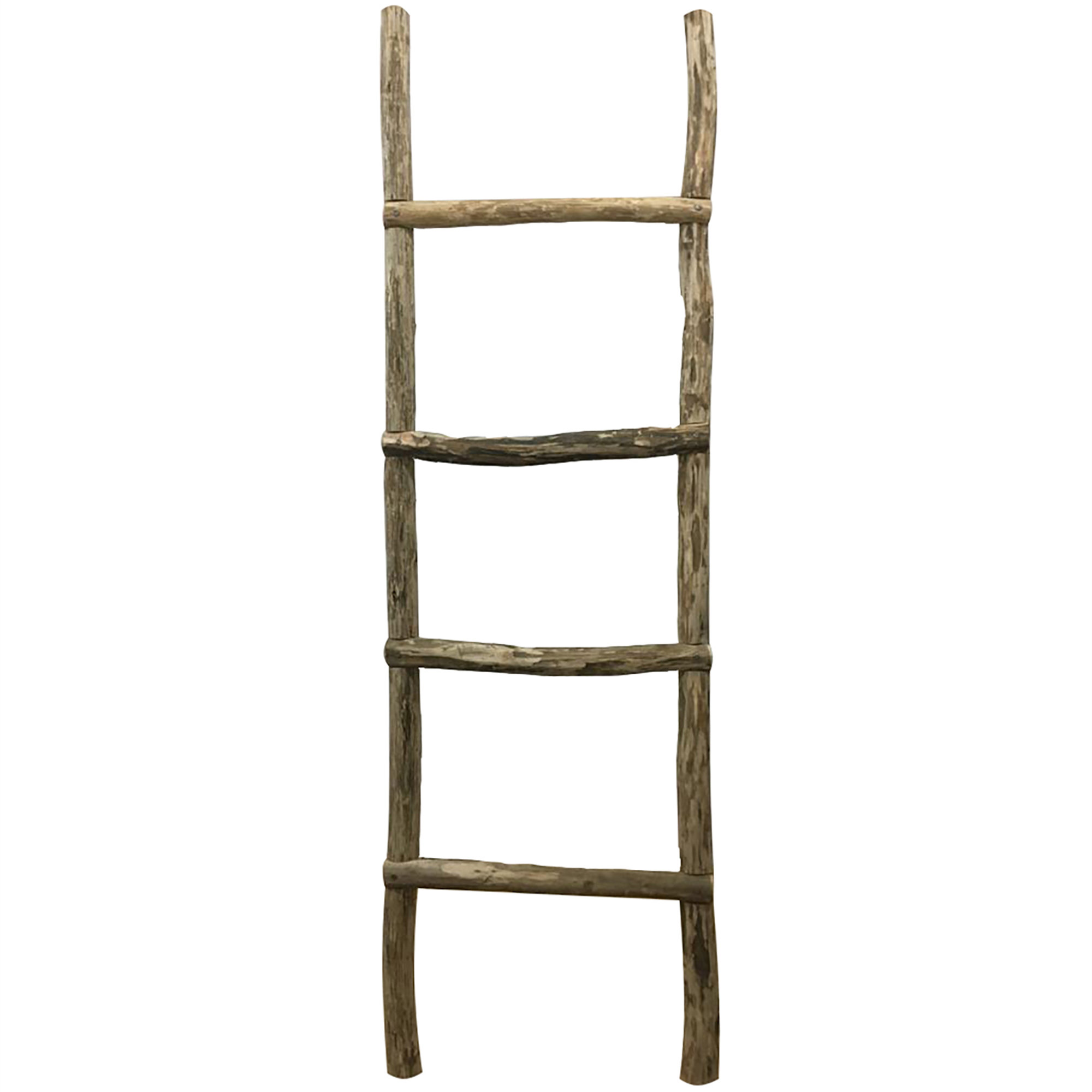Laurel Foundry Modern Farmhouse 86'' Tall Solid Wood Blanket Ladder