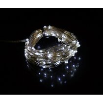 10 LED Santa Globe String Light Warm White Ultra Bright 2.2m approx Indoor Use 