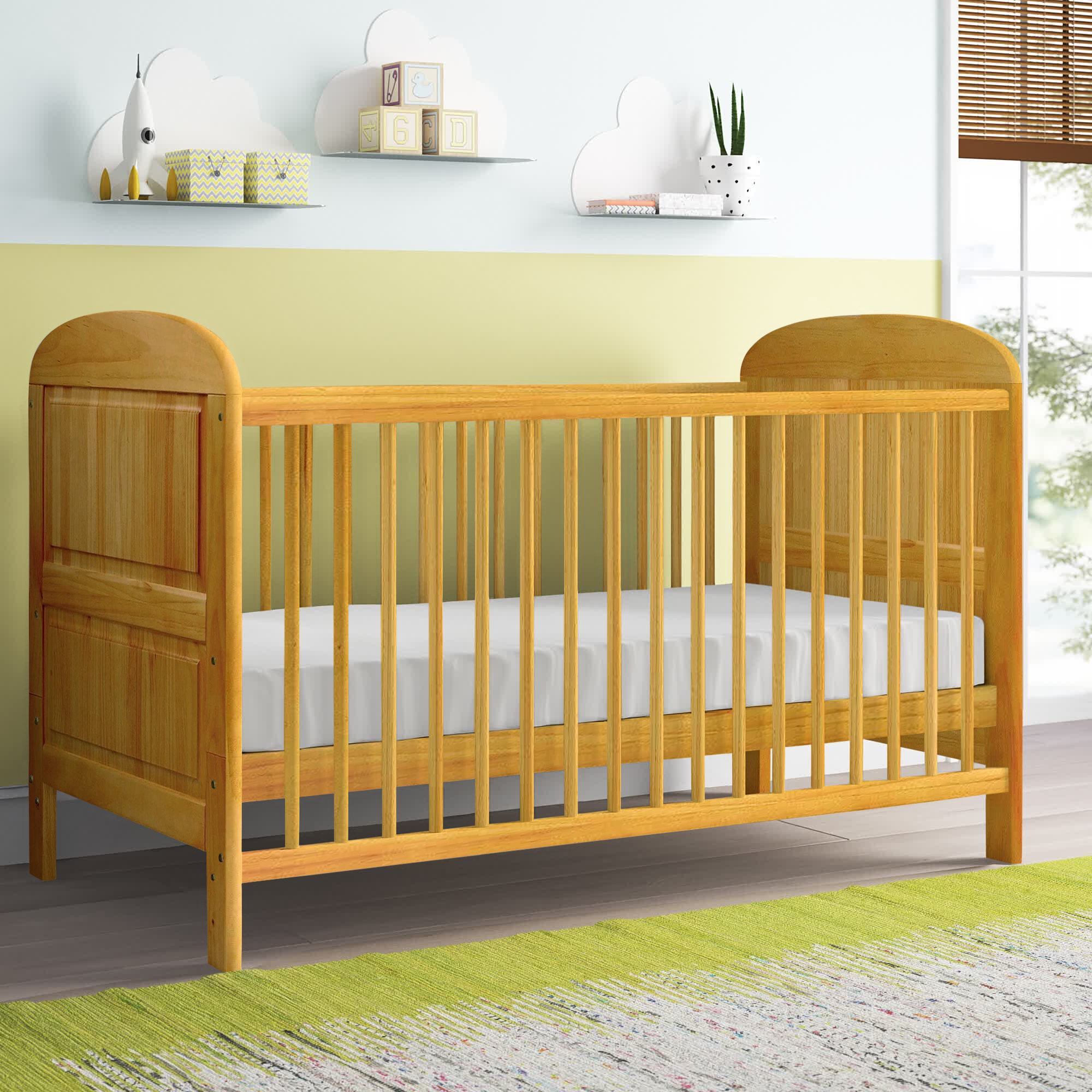 Yellow Cot Bed