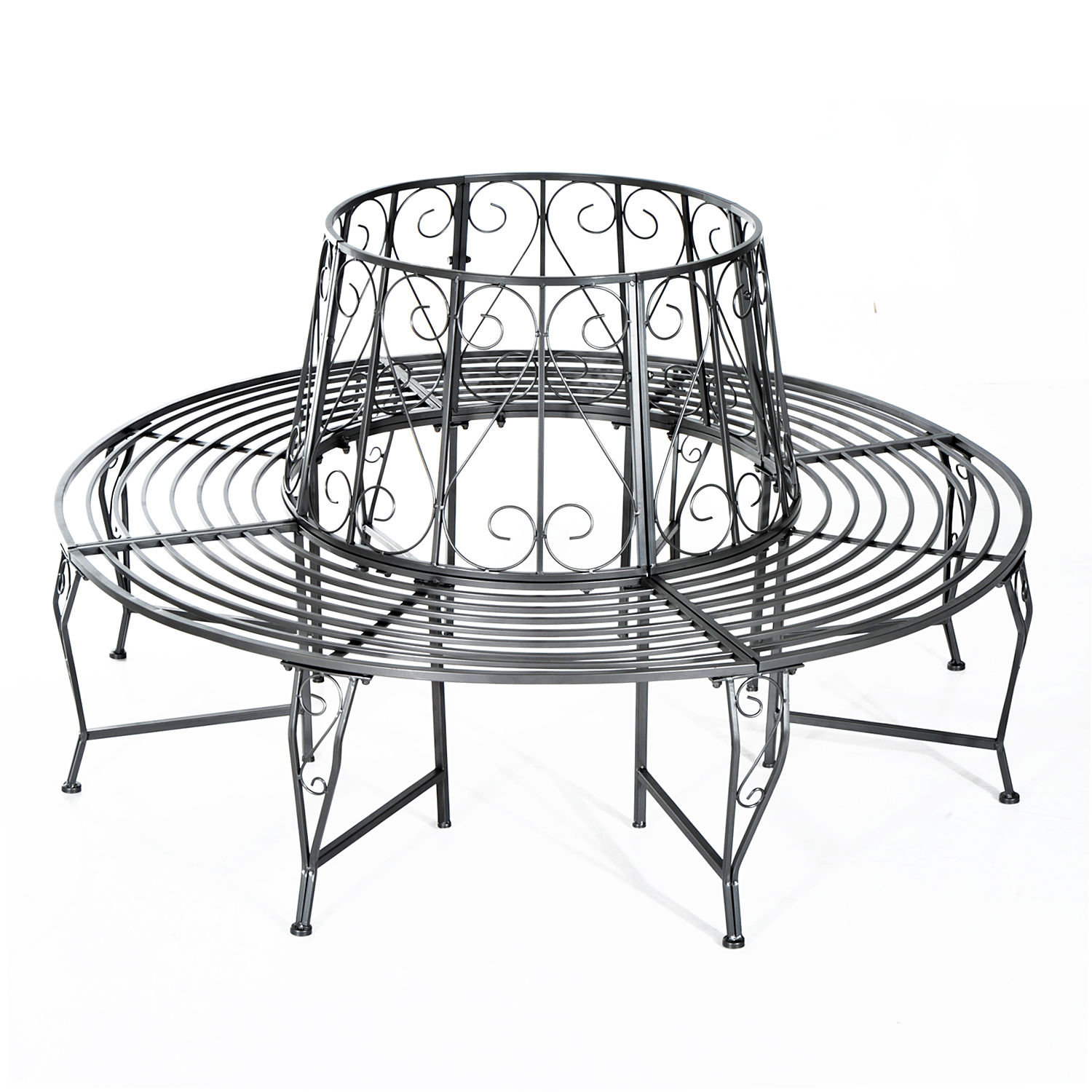 Lily Manor Iron Tree Seat & Reviews Wayfair.co.uk