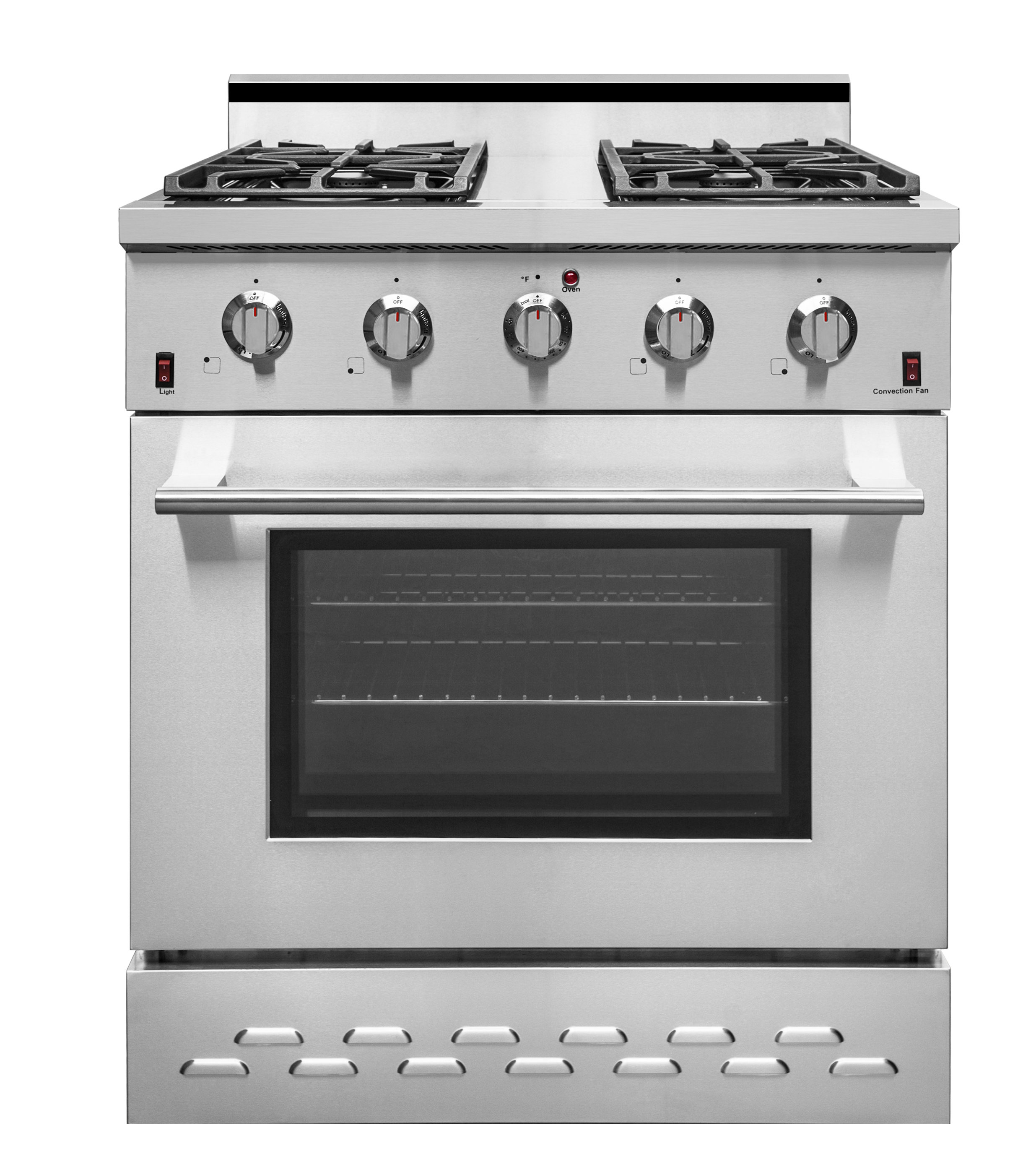 NXR Professional Ranges 30" 4.5 Cubic Feet Gas Freestanding Convection Range Wayfair