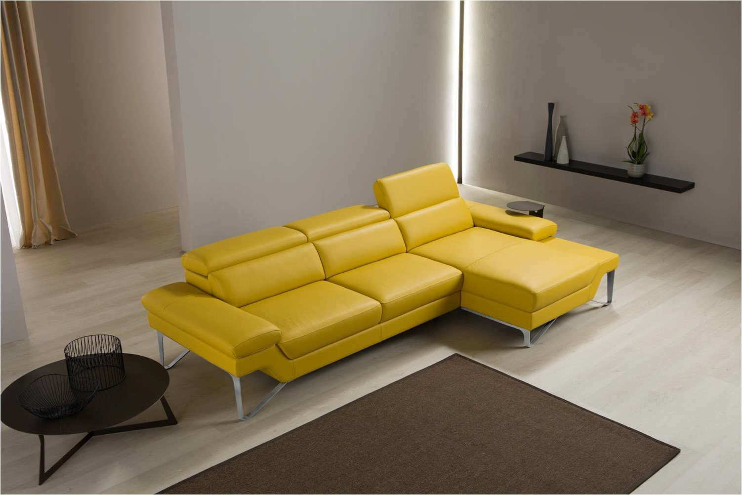 17 Stories Almadelia 2 Piece Leather Corner Sofa Wayfair.co.uk