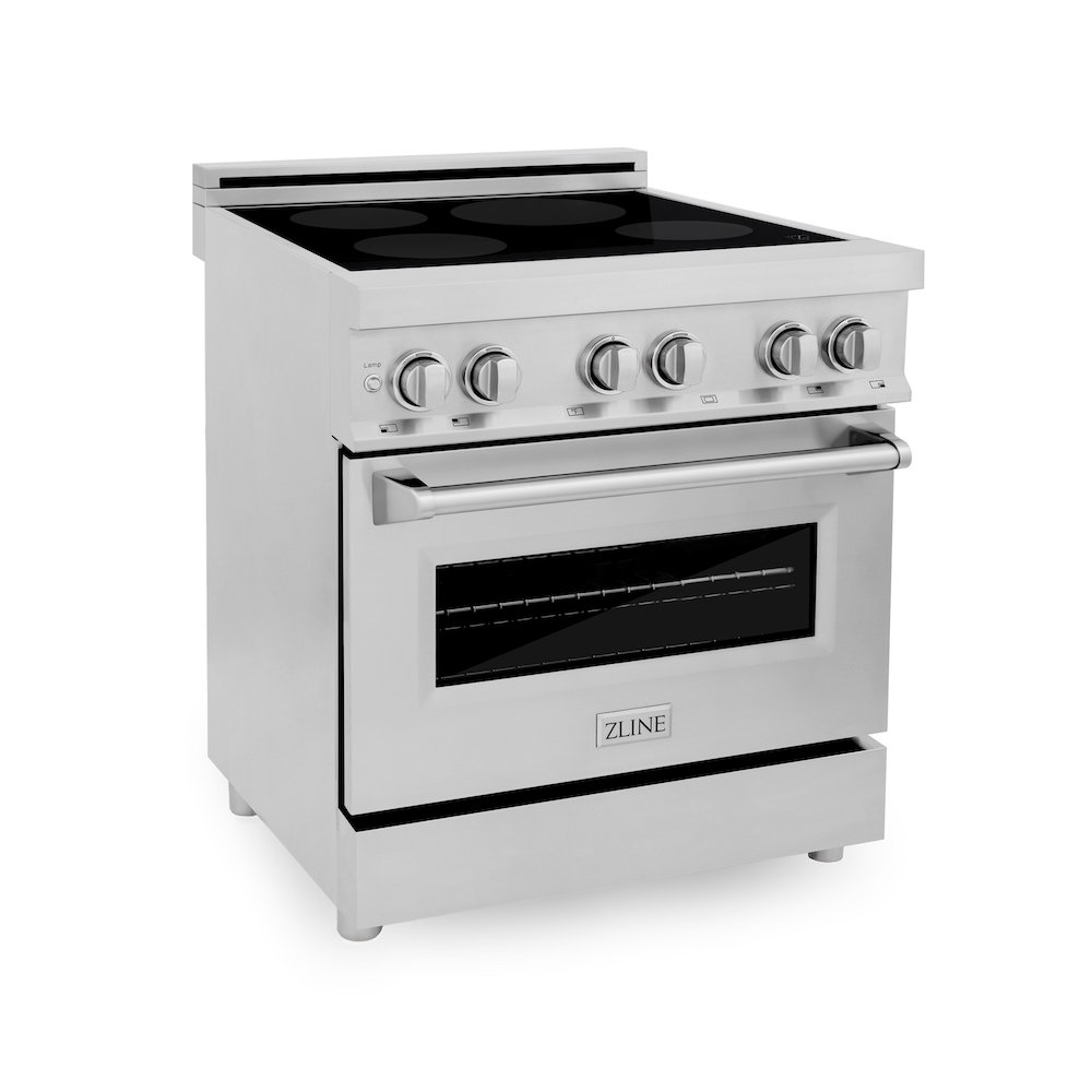 6 burner induction range