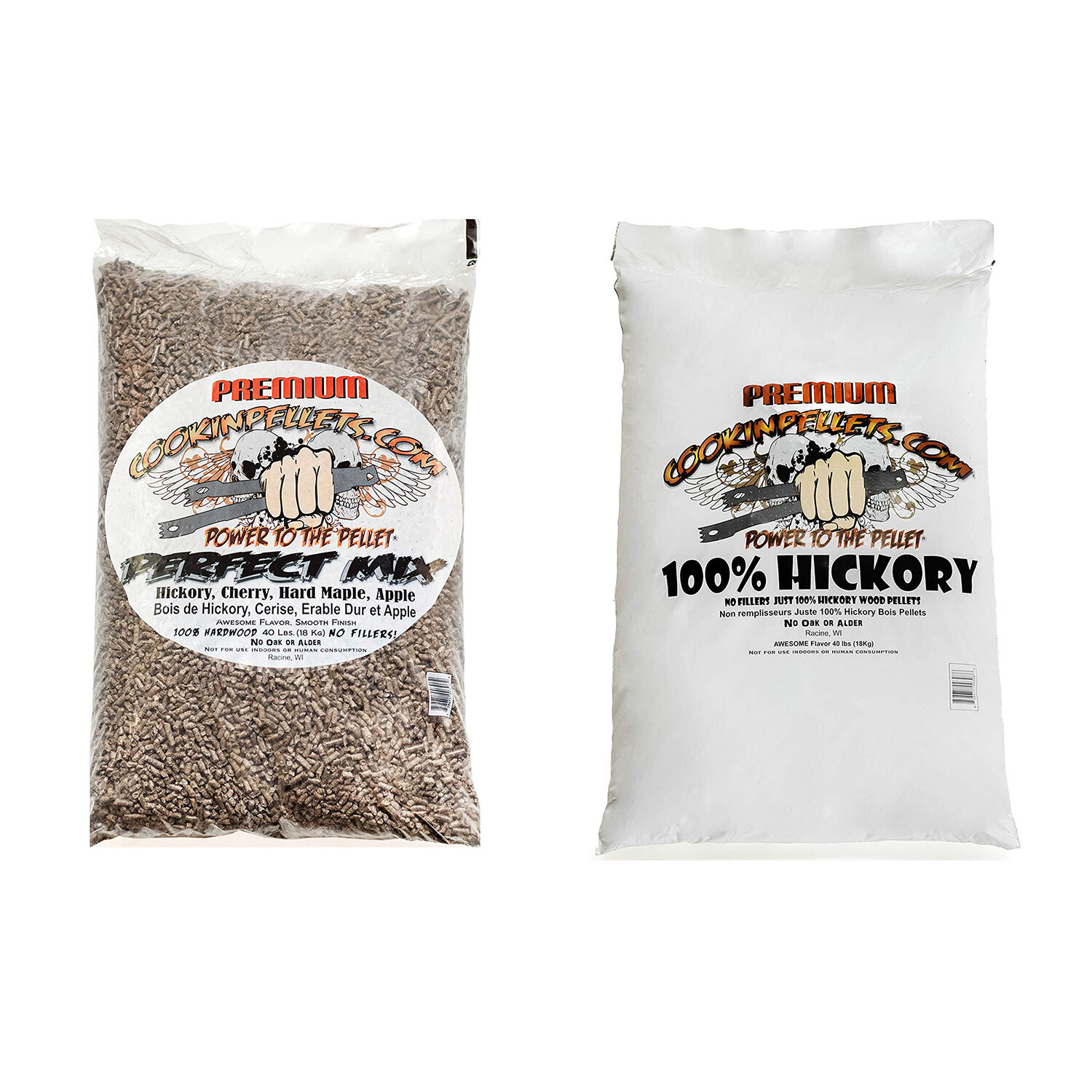 Mesquite 180 Cubic Inches Apple Lazzari Smoking Chips 2 Pack 