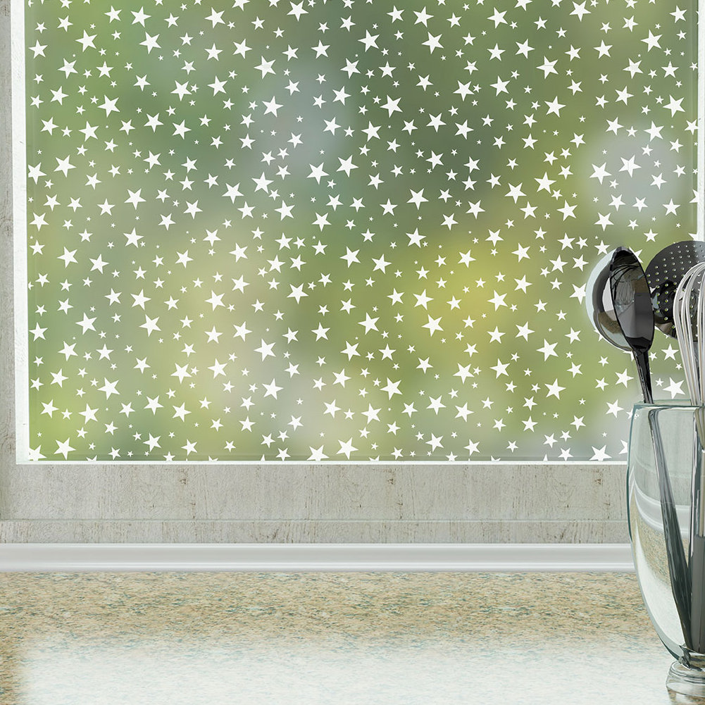 Stick Pretty Star Struck Privacy Window Film | Wayfair