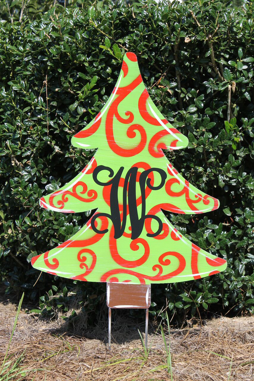 Southern Steel Designs Christmas Tree Yard Garden Stake Wayfair