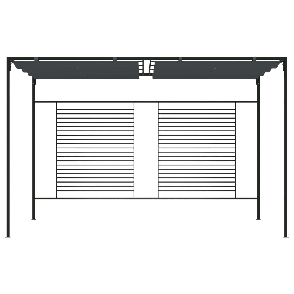 Garten Living 400 cm x 300 cm Pavillon Waukegan aus Metall