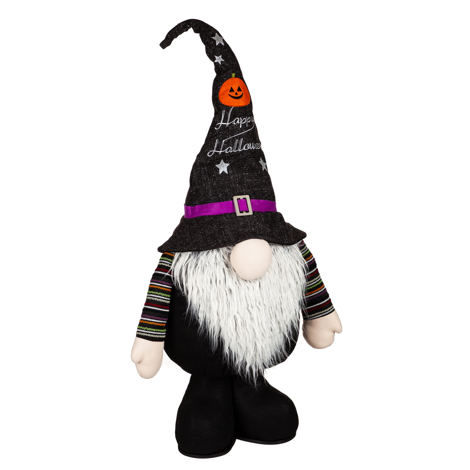 Halloween Gnome with Witch Hat Décor 