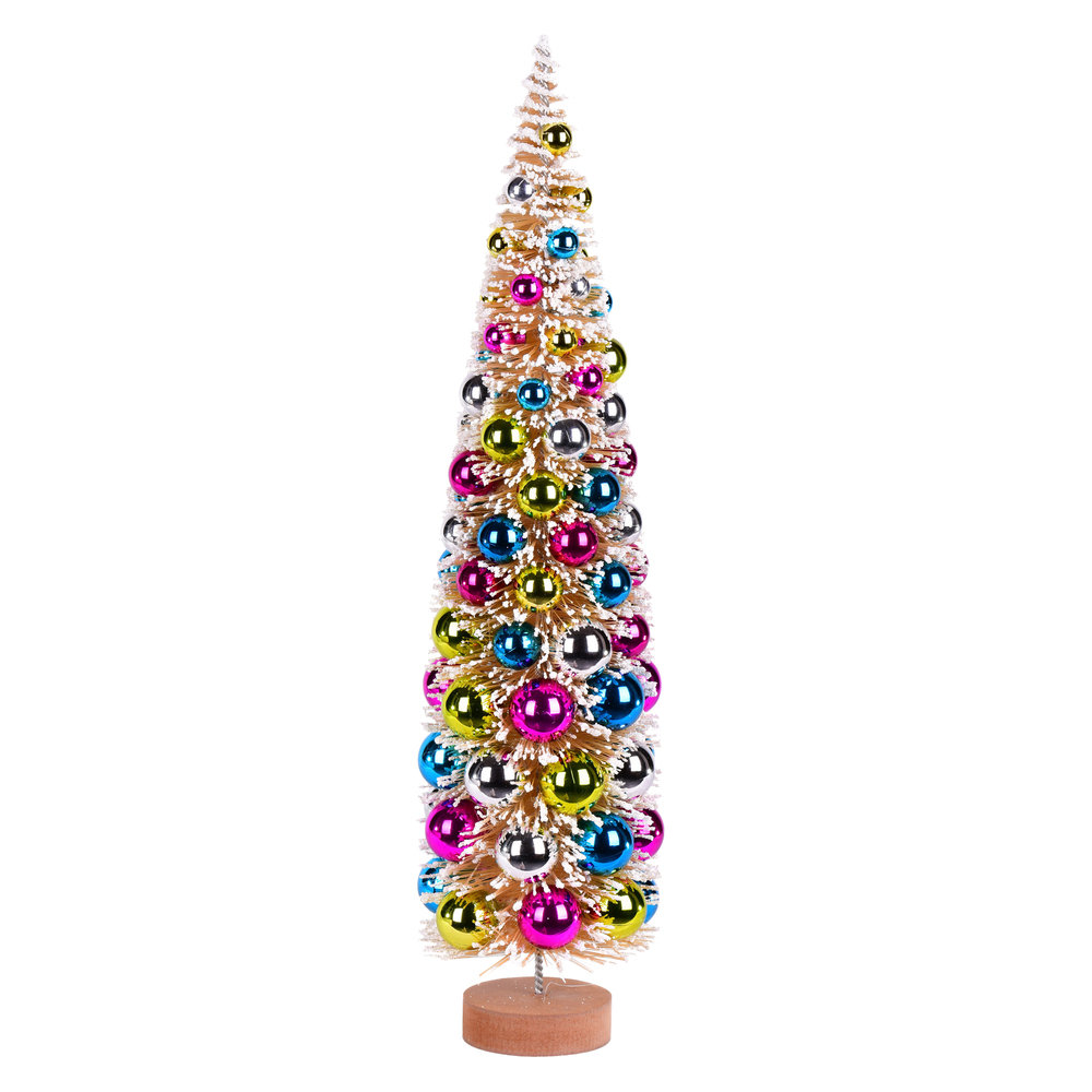 The Holiday Aisle® Tabletop Frosted Artificial Tree Wayfair