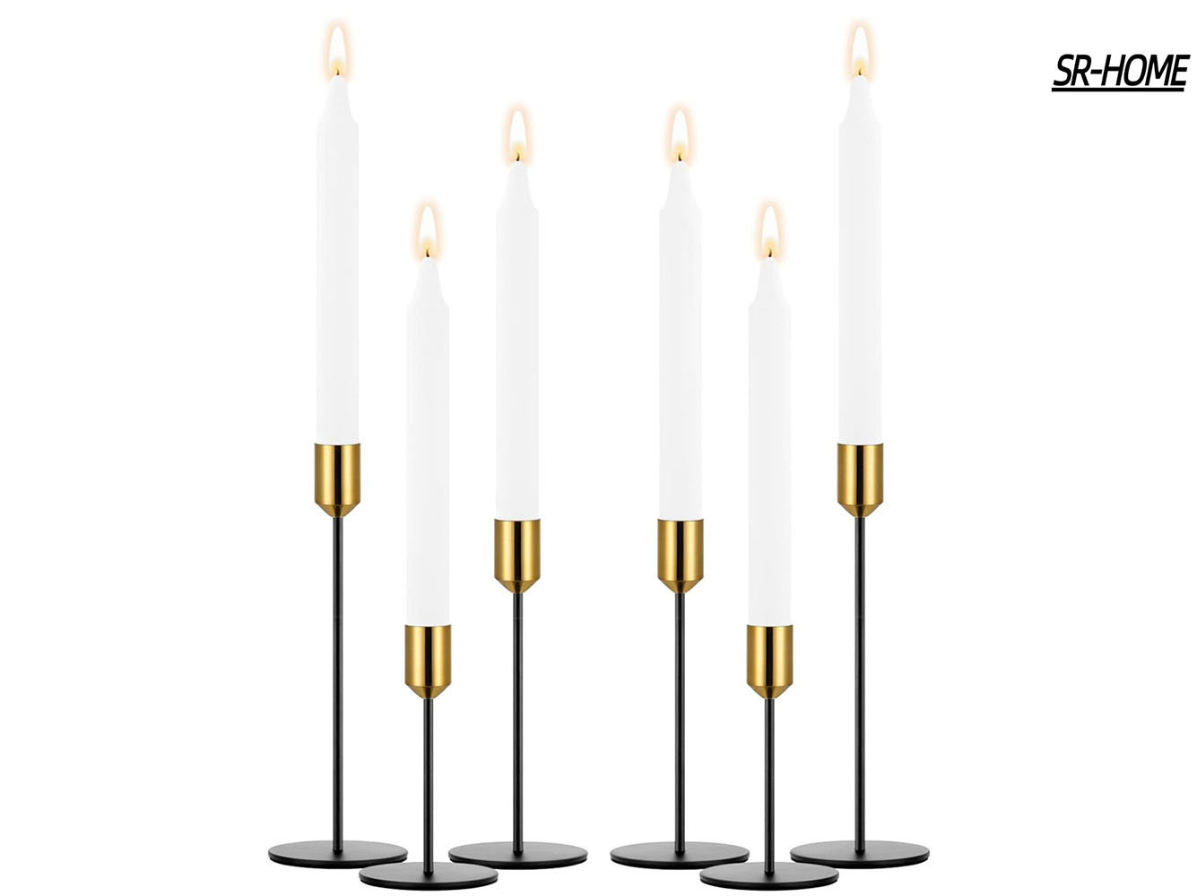 SRHOME Candlestick Holders Candle Holder Taper Candle Holders Wayfair