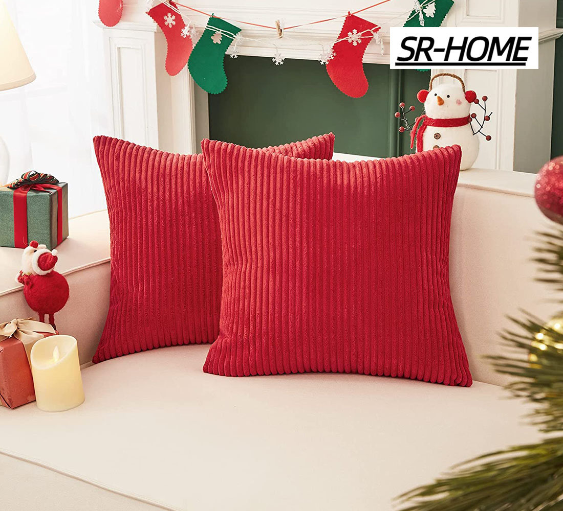 SRHOME Striped Corduroy Pillow Cover Wayfair