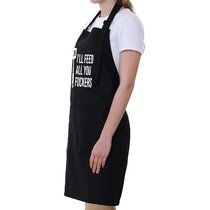 Guys BBQ Cooking Grill Aprons Well Sotds I'll Feed All You Funny Apron For Men 