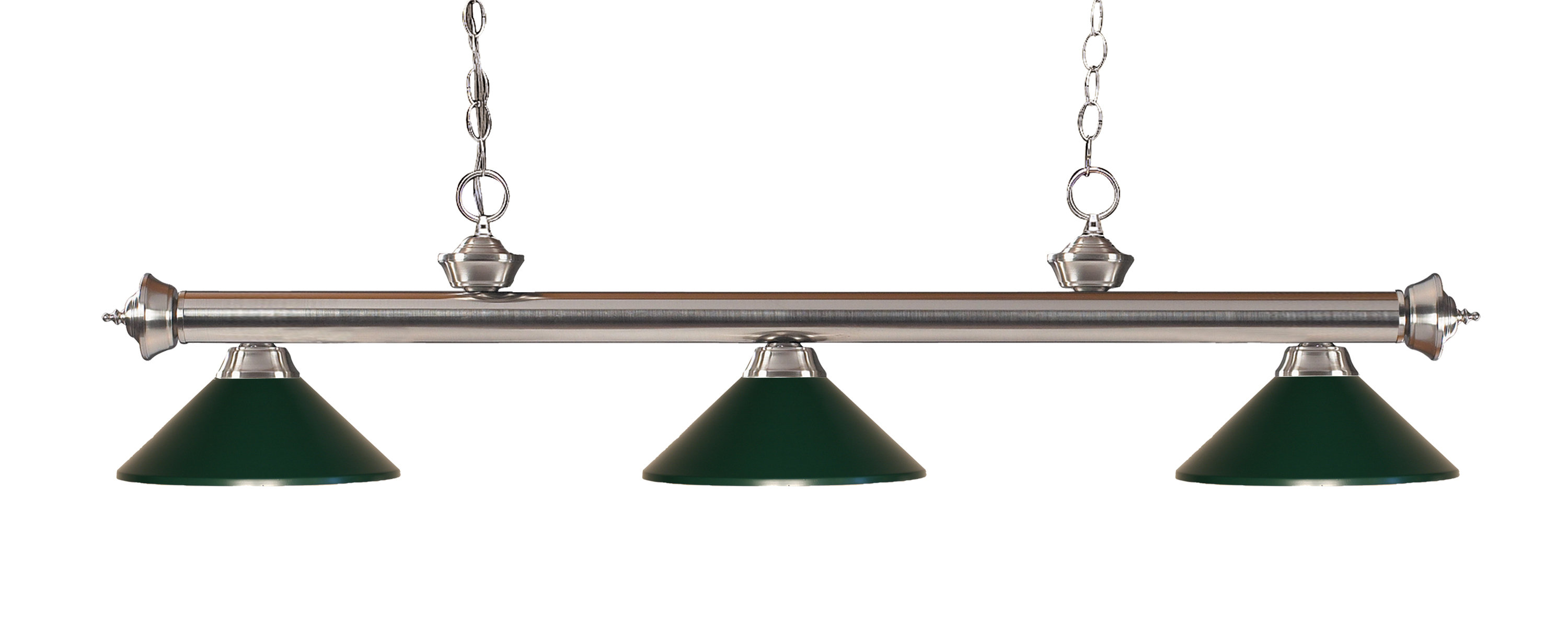 Lark Manor Chevelle 3 Light Pool Table Lights Linear Pendant & Reviews Wayfair