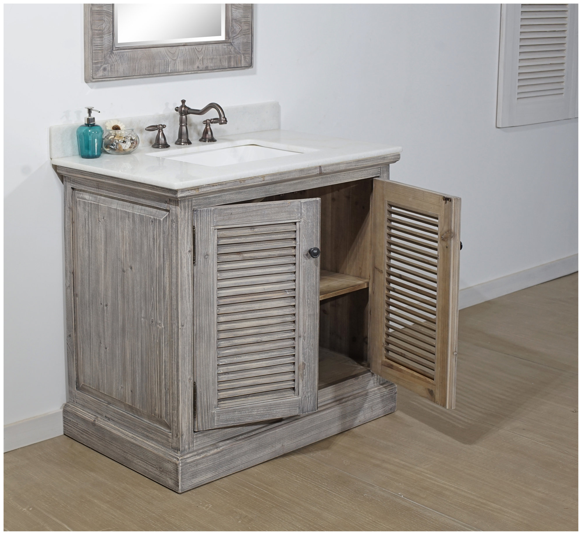 Highland Dunes Barnard 36" Single Bathroom Vanity Set Wayfair