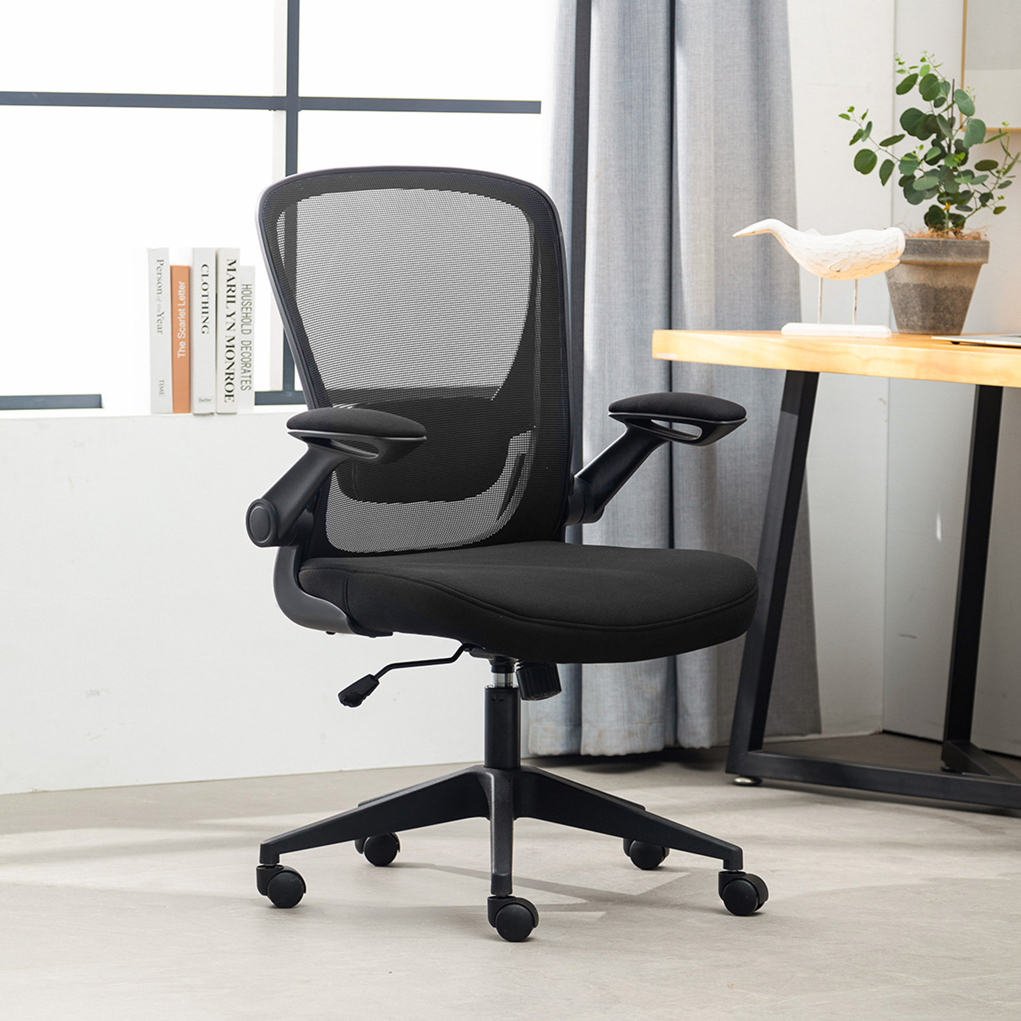Inbox Zero Domenech Ergonomic Fabric Task Chair & Reviews Wayfair