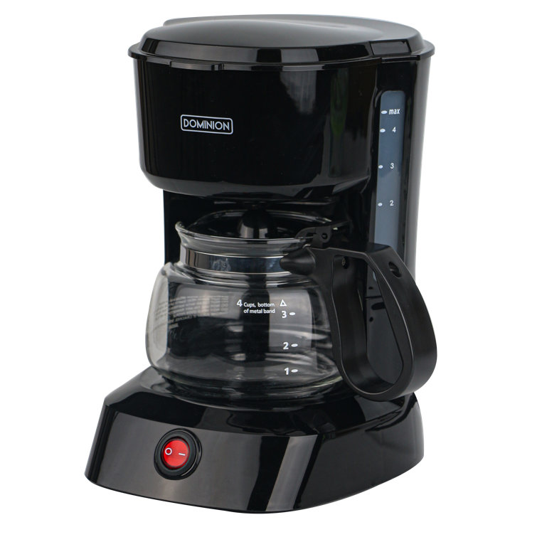 Dominion 4-Cup Coffee Maker \u0026 Reviews 