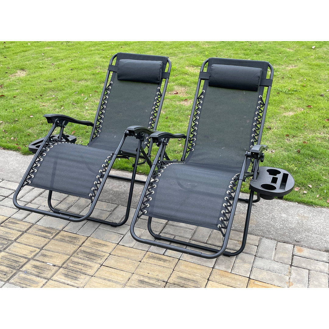 Garten Living Verstellbare Gartenliege Mooreton mit Auflage