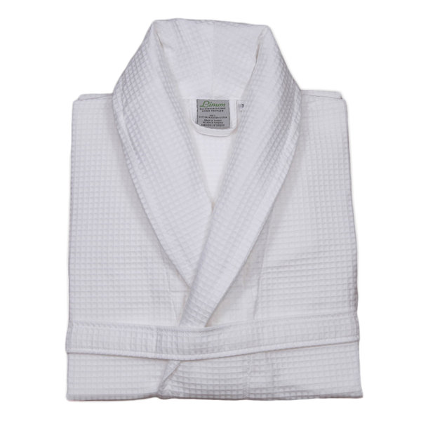 unisex waffle dressing gown